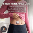 thumbnail image 3 of OhmRx Omnipod Adhesive Patches – Waterproof Pre‑Cut Clear Overpatch, 25‑Pack – Compatible with Omnipod 5, Dash & Classic, 3 of 9
