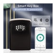 thumbnail image 3 of Smart Key Lock Box Wall Mounted Aluminum Alloy Key Safe Box Weatherproof With Code Key Storage Lock Box Indoor Outdoor ,Your Exclusive Wealth Manager, 3 of 7