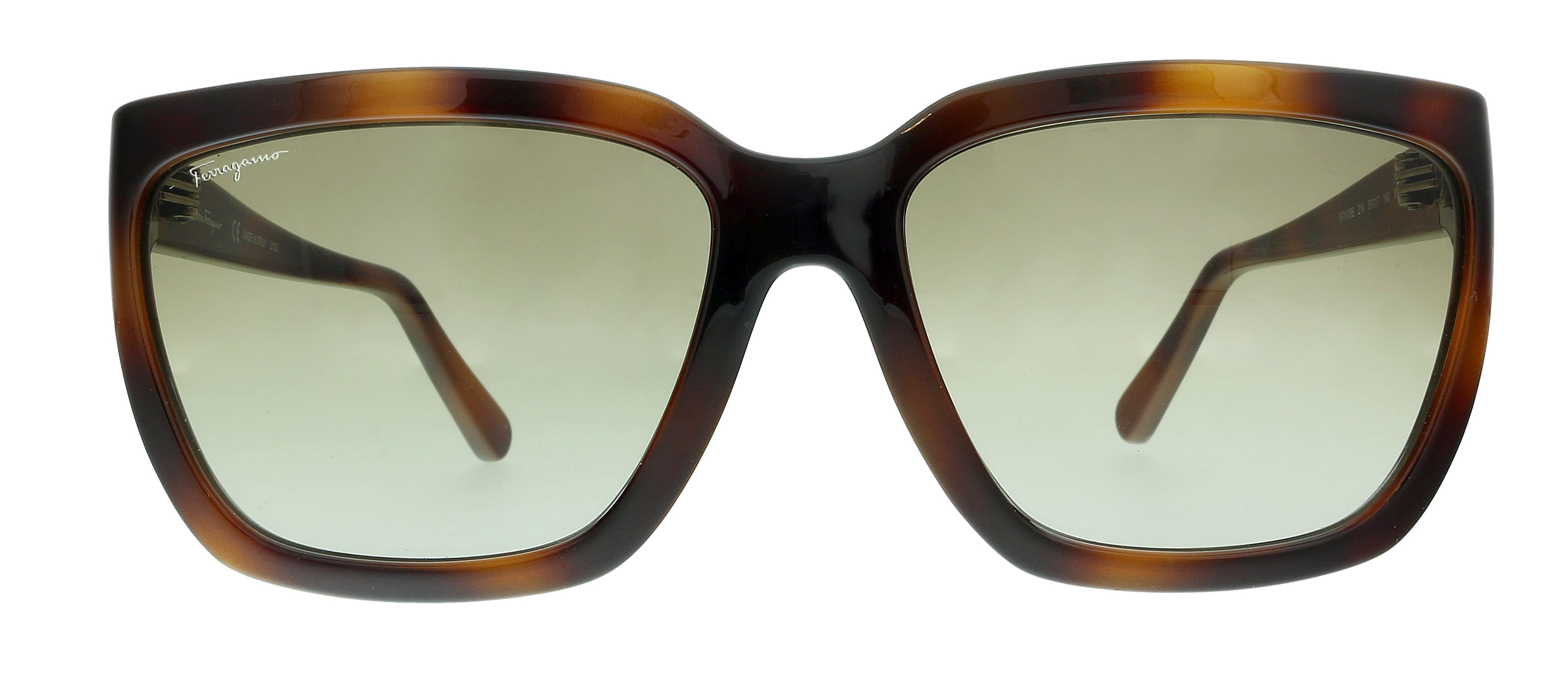 Salvatore Ferragamo SF1018S 214 59mm Square Sunglasses Women's Havana