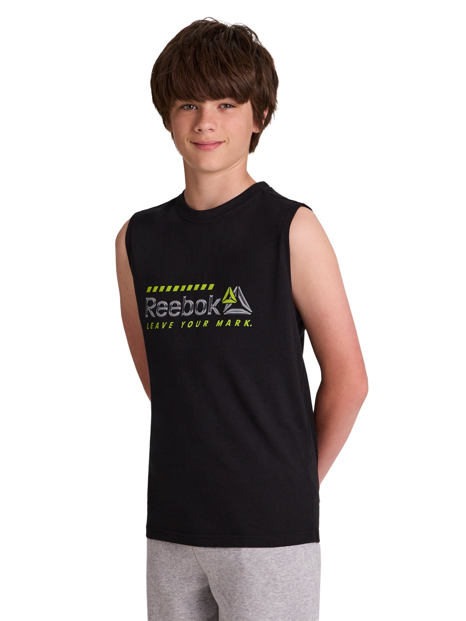Reebok Boy’s Active Graphic Tank Top, Sizes 4-18