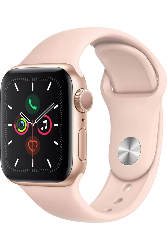 Pre-Owned Apple Watch Series 4 40mm GPS + Cellular Aluminum Case, 10 Hour Battery Life, 1 Each