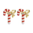 thumbnail image 1 of DPTALR Ladies Cartoon Christmas Earrings Santa Bell Earrings, 1 of 3