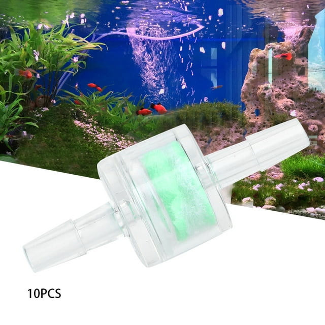 Aquarium Cleaning Filter, ABS Green Filtration Supplies Silicone Tube Filter, Aquarium For Fish Tanks 4MM