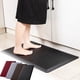thumbnail image 1 of Alfombra de cocina acolchada Esterilla ergonómica antifatiga de PVC | Alfombra antideslizante resistente a manchas de agua de 17,3x28 pulgadas - 4/5 pulgadas de grosor para comodidad de pie en la, 1 of 9