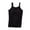 Black, variant on Timegard Womens Tank Tops with Built in Bras Summer Casual V Neck Sleeveless Comfy Solid Color Camis