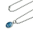 thumbnail image 2 of Loch Chess Monster Lochness Funny Humor Antiqued Oval Charm Pendant with Chain, 2 of 4