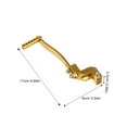 thumbnail image 2 of Minkissy 1Pack Golden Aluminium Alloy Motorcycle Shifter Lever Ideal for Motorcycle Riders and Trails, 2 of 7