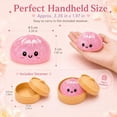 thumbnail image 3 of Pelotas antiestrés squishy de dumpling con caja vaporera Stantam, 3 of 7