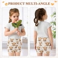 thumbnail image 3 of joogoo Highland Cattle Flower-w5 Girls Lined Shorts Bike Dance Bottoms 10Y, 3 of 7