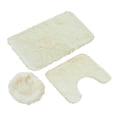 thumbnail image 1 of Tapete De Baño 3 Pzas Absorbente Antideslizante Tipo Shag, 1 of 6