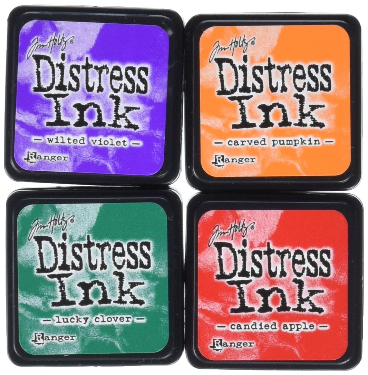 TDPK46752 Kit 15 Distress Mini Ink Pads (4 Pack), Multicolor, Features