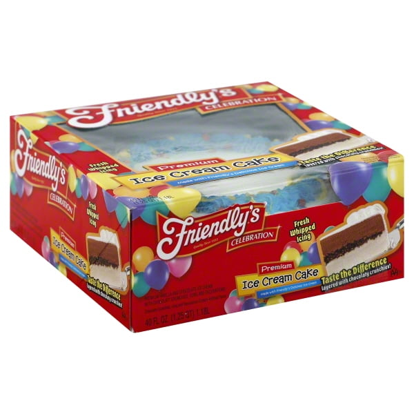 Friendlys Ice Cream Friendlys Ice Cream Cake, 40 oz Friendlys Ice Cream Friendlys Ice Cream Cake, 40 oz