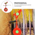 thumbnail image 4 of OULII Hanging Target Shooting Target Red Alloy 1Pack for Outdoor Lawns, 4 of 8