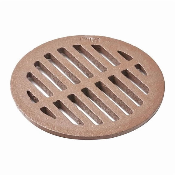 Jay R. Smith Manufacturing Drain Strainer,Cast Iron,Orange,8" L 2110CIG