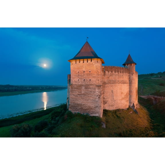 24x36 gallery poster, Khotyn Fortress, Ukraine