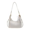 thumbnail image 5 of Bolso de hombro sencillo de color sólido para mujer, estilo coreano, moderno, combinable con todo, ligero y de lujo, 2025, 5 of 5