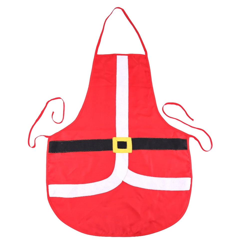 Apron Christmas Holiday Aprons Festive Server Elf Cooking Winter