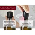 thumbnail image 5 of Plastic Silicone Wine stopper, Leak-Proof Wine Bottle Stopper Set of 2, Reusable Wine Sealer,Wine Supplies Gift for Wine lovers, 5 of 5