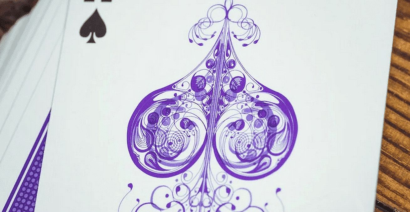 Smoke & Mirrors v9 Deluxe Edition (Purple) Playing Cards by Dan & Dave