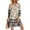 Multicolor XH410, variant on Zeagoo Women Casual Summer Dress Boho V Neck Long Sleeve Vocation Floral Print Flowy Beach Dresses