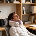 thumbnail image 6 of Gumesh U Shaped Travel Neck Pillow, Soft Plush Pillow for Sleeping, Skin Friendly, Breathable with Anti Releasing Buckle, Great for Office Nap, 6 of 6