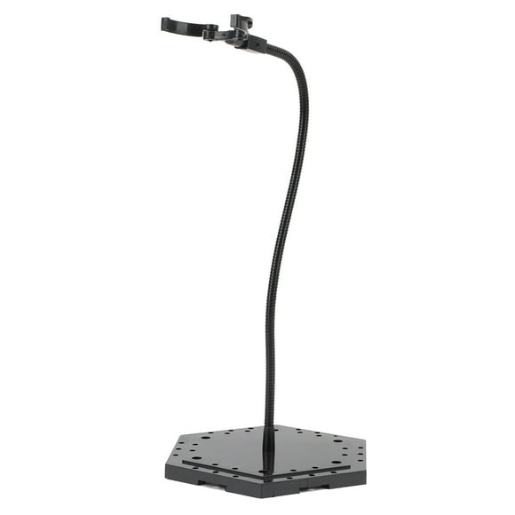 Support de Figurine, Support d'Affichage Stable en Acier Inoxydable ABS pour Poupée de 6 Pouces, avec Support de Protection Idéal