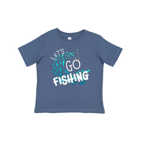 

Inktastic Let s Go Fishing Gift Baby Boy or Baby Girl T-Shirt