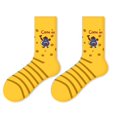 thumbnail image 4 of Calcetines divertidos de algodón para hombre y mujer, medias con estampado de universo de dibujos animados, planeta, cohete, nave espacial, monopatín Harajuku, 4 of 5