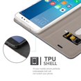 thumbnail image 2 of Cadorabo Cover for Xiaomi RedMi NOTE 4 Case in DARK BLUE BLACK magnetic closure, 2 of 6