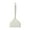 White, variant on LUDJSKZ Clearance Silicone Wide Pancake Spatula Turner, Heat Resistant flipper Spatulas for Cooking, Pancake, Pizza, Omelet (White/1 Pack) 4.72x10.2"