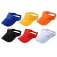 thumbnail image 3 of Femmes Hommes Réglable Demi-Tête Protection Solaire Visière Baseball Golf Chapeau de Sport, 3 of 7
