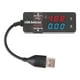 thumbnail image 2 of YB26VA Detector USB de doble pantalla Voltímetro Amperímetro Medidor de voltaje y corriente Probador de capacidad de batería Bicolor, 2 of 10