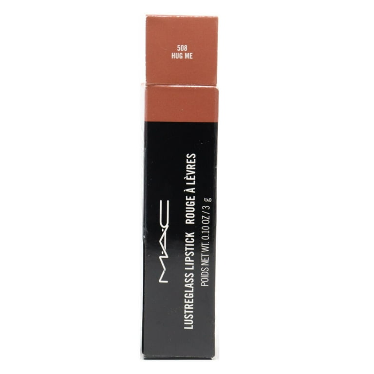 新品 508 HUGME LUSTREGLASS Mac, Lustreglass Lipstick, 508 Hug Me, Glossy Finish - Walmart.com