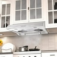 thumbnail image 2 of Blue Ocean 30" White Color Stainless Steel Under Cabinet Kitchen Range Hood (RH76PHUC), 2 of 10
