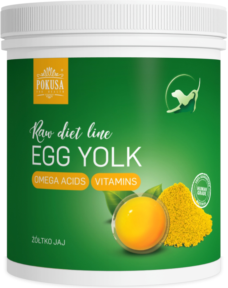 Natural Dog Cat Food Supplement Organic Chicken Egg Yolk Powder 5oz