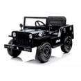thumbnail image 2 of KidsVIP 12V Military Edition 1-Seater Ride-on Truck with Rubber Wheels, Music and Remote, 2 of 9