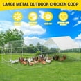 thumbnail image 2 of One Set Of Metal Pointed Top Chicken Cage 1Mm Galvanized Pipe With Reinforcement, 2 of 9