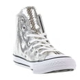 thumbnail image 2 of Converse Chuck Taylor All Star Metallic Snake Hi Fashion Sneaker Shoe - Womens, 2 of 6