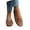 Brown, variant on Women's Loafers Classic Leather On Casual Comfortable Sneakers Work Office Dress Sneaker Closed Toe Non- Walking Shoes