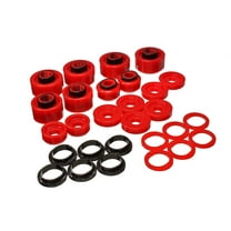Energy Suspension 4.4120R Polyurethane Body Mount Bushings Red Fits select: 1999-2007 FORD F250, 1999-2007 FORD F350