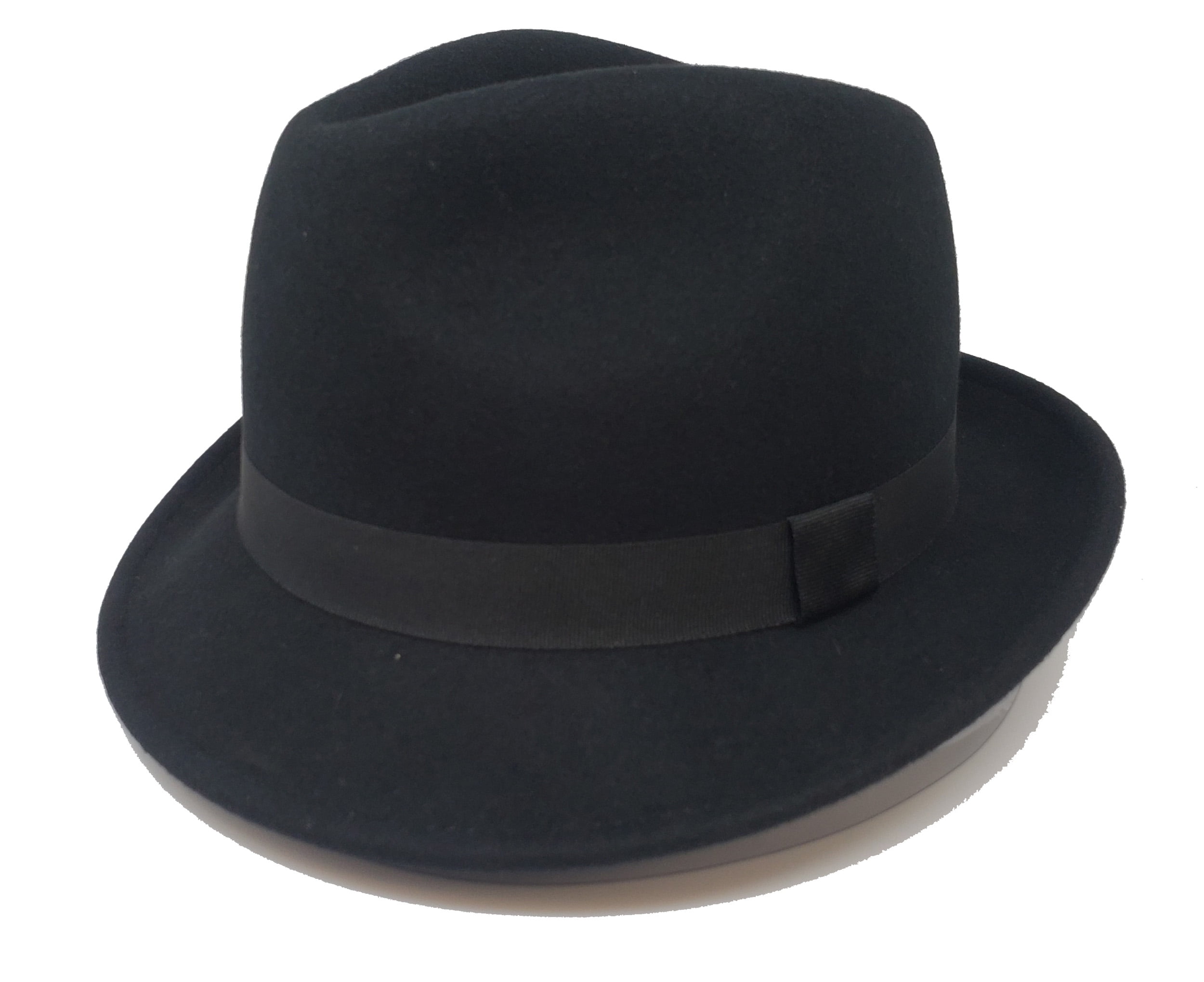 Men?s Wool Fedora Hat | York Black 