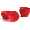 thumbnail image 2 of Baking Company Silicone Muffin Cups, Regular Size, High-Heat Oven Safe Reusable Nonstick Food-Grade Silicone, Set Of 12, For Easy Baking And Release, 2 of 4