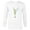 White, variant on Tinker Bell Pose T-Shirt - Long Sleeve T-Shirt for Men - Customized-Royal