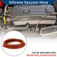thumbnail image 2 of Unique Bargains 15Ft 1/4" 6mm ID 3mm Thickness Silicone Vacuum Hose for Air and Water Rojo, 2 of 6