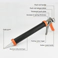 thumbnail image 6 of Yokua Professional Aluminum Caulking Guns with Precise Nozzle for Sealant Application, 6 of 14