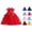 Red, variant on VOUZZA Flower Girl Dress Off Shoulder Bow Evening Gown Pageant Birthday Party Wedding Dress Formal Outfit Gown for Toddlers