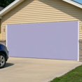 thumbnail image 5 of Pure Lavender Garage Door Cover Banner 7 x 8 FT, Simple Solid Color Garage Door Curtains Backdrop with Grommets for Indoor Outdoor Wall Party Porch Yard Decorations Background, 5 of 9