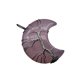 thumbnail image 2 of Colgante envuelto en luna de piedra de aventurina verde amatista Collar de cordón de cuero de ópalo de cristal rosa blanco Wmkox8yii  fajkfhkj161, 2 of 2