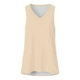 thumbnail image 3 of SNKSDGM Female Summer Tank Tops for Women Trendy Summer Tank Tops for Women 2025 Women Tank Tops Loose V Neck T Shirts Summer Tops Casual Shirts Fashion Clothing Camisoles L, 3 of 3