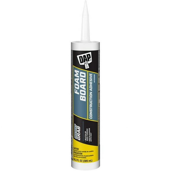 12 Pack of 10.3 oz Dap 27519 Dynagrip Foamboard Adhesive